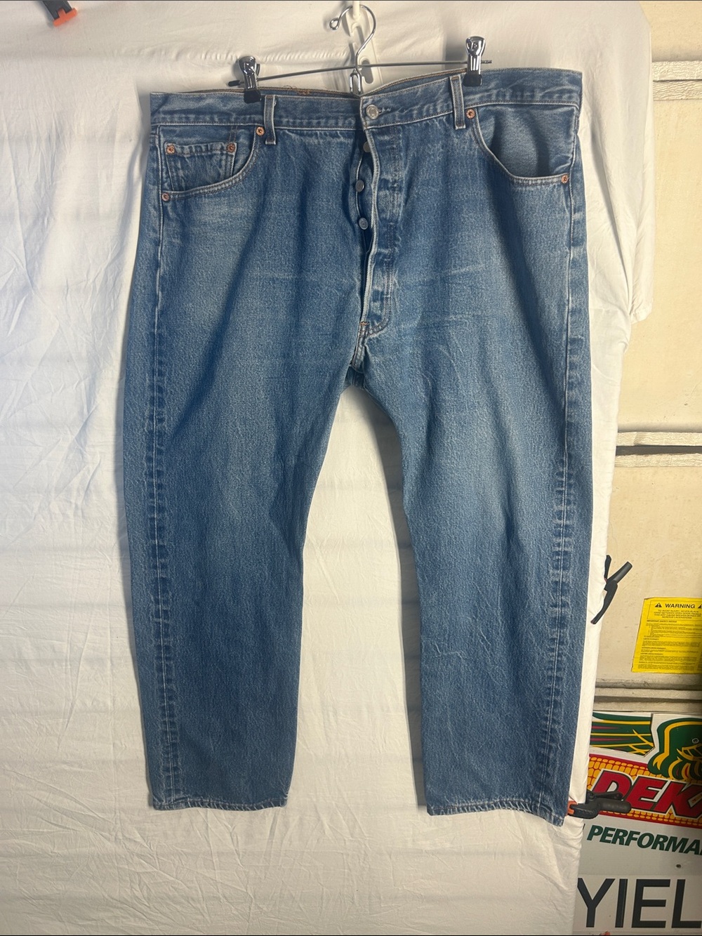 Levi's Relaxed Fit Light Blue Denim Jeans